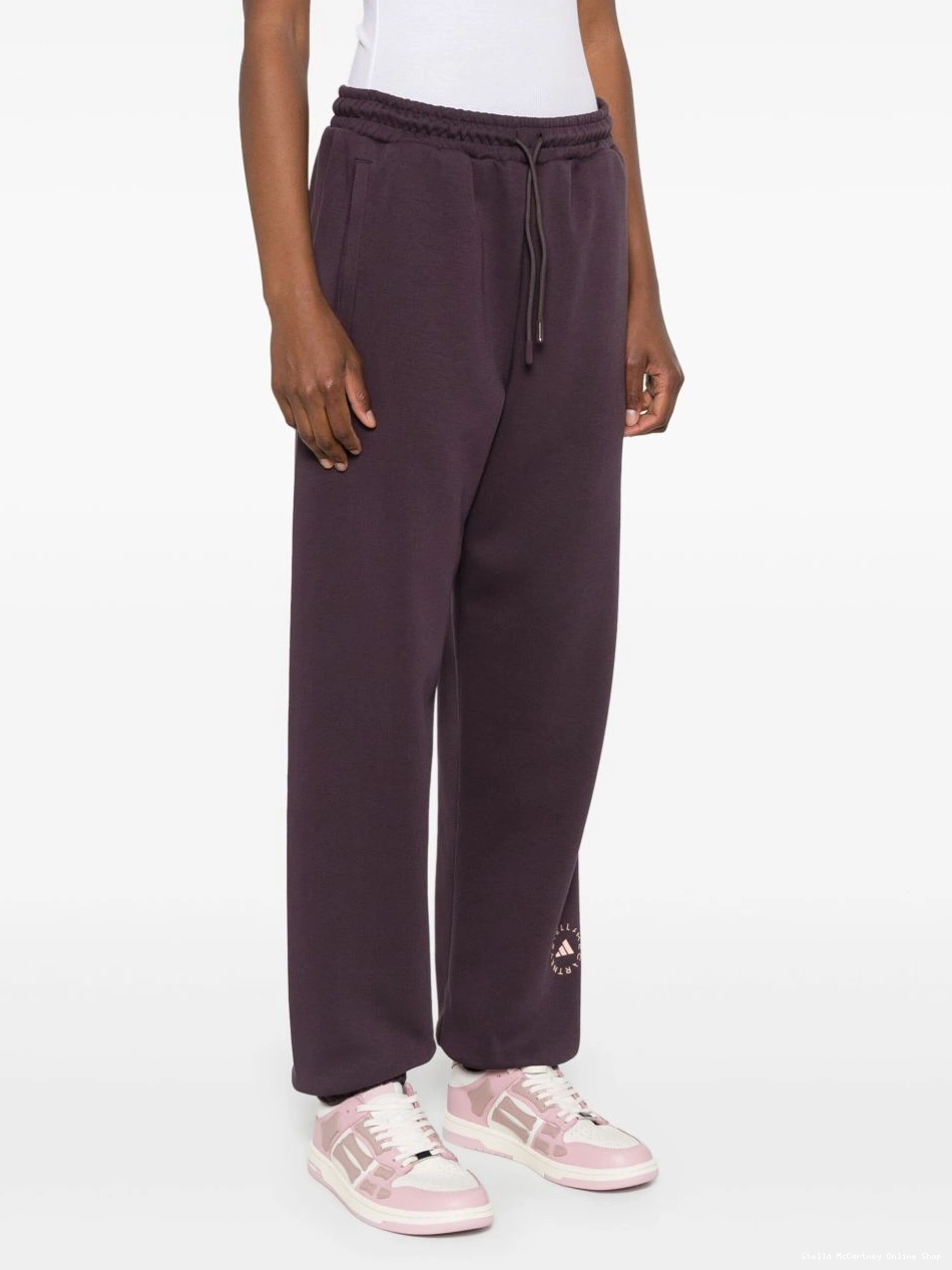 Affordable Stella Women track logo-print McCartney adidas by pants 0701